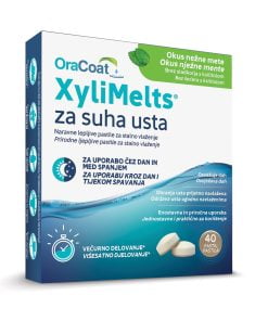XyliMelts za suha usta - okus nježne mente